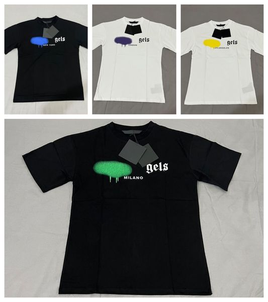 designer of luxury t-shirt brand angel t shirt clothing spray letter short sleeve spring summer tide men and women tee, White;black
designer of luxury t-shirt brand angel t shirt clothing spray letter short sleeve spring summer tide men and women tee, White;black