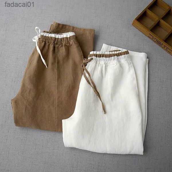 limiguyue summer loose cotton linen pants elastic waist thin all match harem trousers women anklelength pants casual soft u123 l230621, Black;white
limiguyue summer loose cotton linen pants elastic waist thin all match harem trousers women anklelength pants casual soft u123 l230621, Black;white