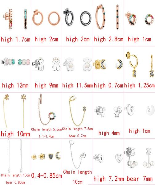 2021 new style 100 925 sterling silver bear fashion classic exquisite ladies earrings pierced jewelry manufacturer direct s5281112, Golden;silver
2021 new style 100 925 sterling silver bear fashion classic exquisite ladies earrings pierced jewelry manufacturer direct s5281112, Golden;silver