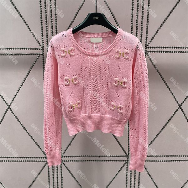 women pullover sweater embroidered knits for ladies black knitted hollow sweaters size, White;black
women pullover sweater embroidered knits for ladies black knitted hollow sweaters size, White;black