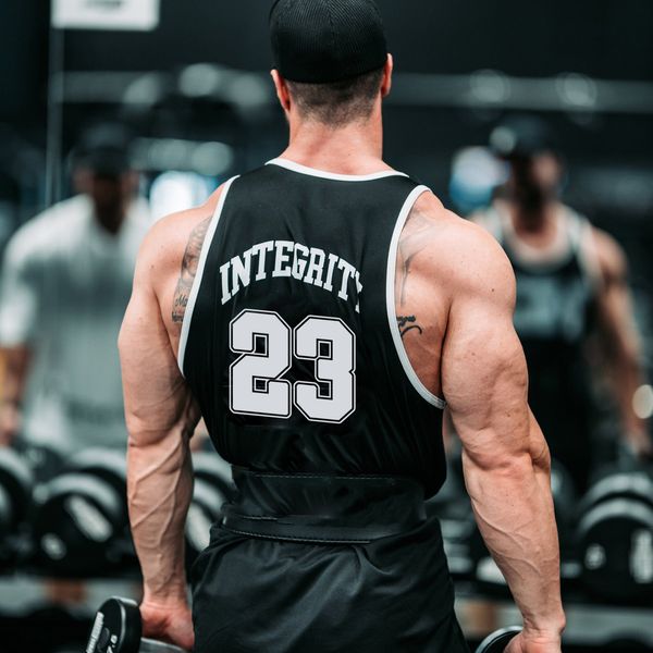 men' tank muscle tank men sleeveless shirt mesh fabric breathable quick dry for men basketball fitness gym workout tank tee 230710, White;black
men' tank muscle tank men sleeveless shirt mesh fabric breathable quick dry for men basketball fitness gym workout tank tee 230710, White;black