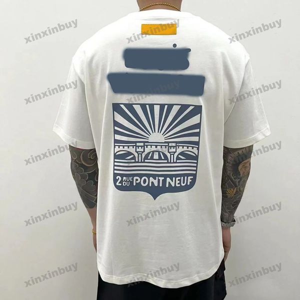 xinxinbuy men designer tee t shirt 23ss paris bridge print short sleeve cotton women white black blue s-2xl, Black;brown
xinxinbuy men designer tee t shirt 23ss paris bridge print short sleeve cotton women white black blue s-2xl, Black;brown