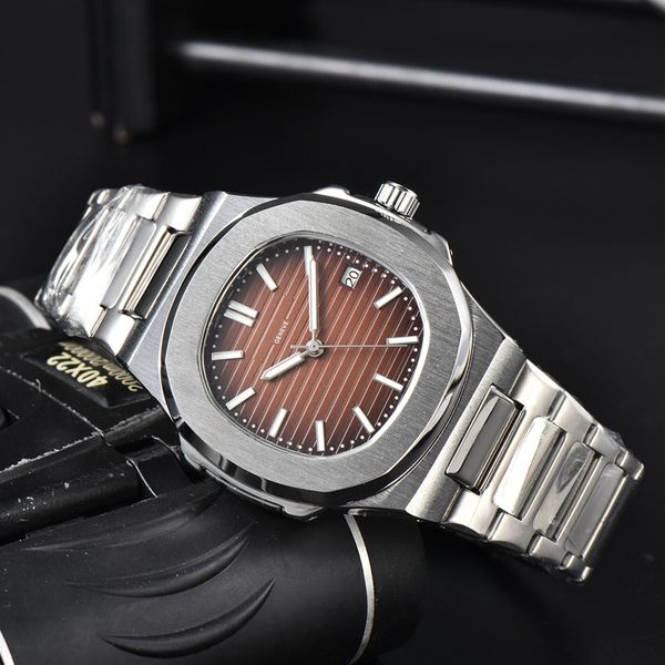 wristwatches for men 2023 new mens watches three needles automatic mechanical watch europe luxury brand steel strap mens fashion pate nautil, Slivery;brown
wristwatches for men 2023 new mens watches three needles automatic mechanical watch europe luxury brand steel strap mens fashion pate nautil, Slivery;brown