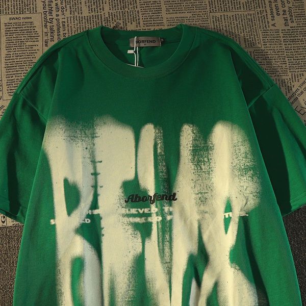 mens tshirts american trend letter graphic tshirt printed men and women summer loose fitting casual couple hiphop short sleeved y2k 230710, White;black
mens tshirts american trend letter graphic tshirt printed men and women summer loose fitting casual couple hiphop short sleeved y2k 230710, White;black