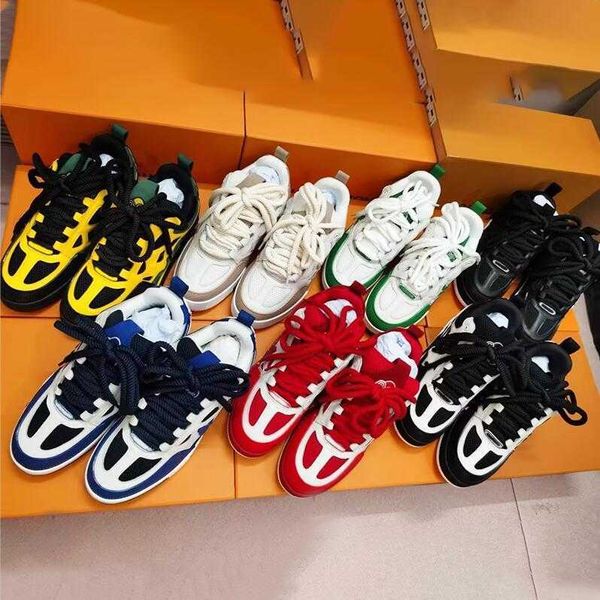 designer men chunky skate boarding casual sneaker platform defender calfskin leather running shoes double laces eu35-46 with box no449, Black
designer men chunky skate boarding casual sneaker platform defender calfskin leather running shoes double laces eu35-46 with box no449, Black