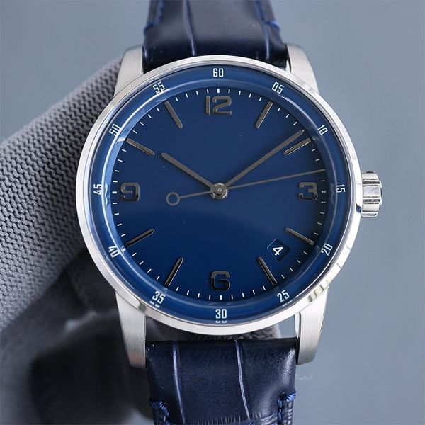 watch mens watches mechanical watch sports wristwatch 41mm leather strap sapphire waterproof orologio di lusso wristwatch, Slivery;brown
watch mens watches mechanical watch sports wristwatch 41mm leather strap sapphire waterproof orologio di lusso wristwatch, Slivery;brown