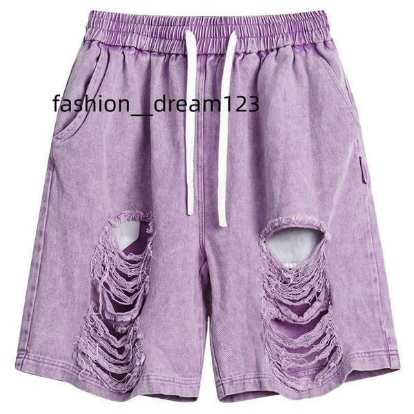 men's jean shorts high street hip hop ripped acid wash purple denim shorts for men luxury, White;black
men's jean shorts high street hip hop ripped acid wash purple denim shorts for men luxury, White;black