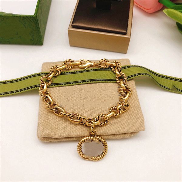 retro luxury designer charm bracelets brand letter ggity bracelet chain women man gold wristband link chain couple jewerlry accessories 4221, Golden;silver
retro luxury designer charm bracelets brand letter ggity bracelet chain women man gold wristband link chain couple jewerlry accessories 4221, Golden;silver