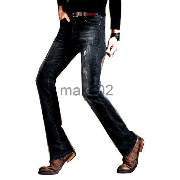 men's jeans men's jeans ripped jeans business denim casual men's elastic waist black flared jeans x0710, Blue
men's jeans men's jeans ripped jeans business denim casual men's elastic waist black flared jeans x0710, Blue