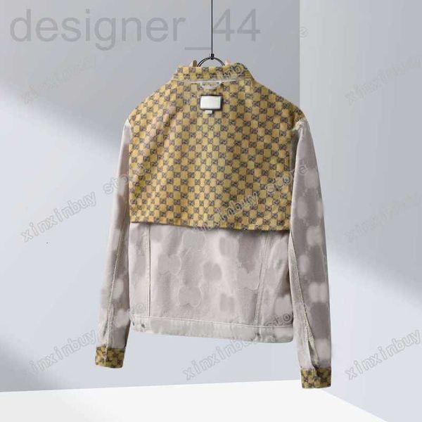 men's plus size outerwear & coats designer xinxinbuy men jacket denim jacquard letters panelled long sleeve women apricot black khaki s, Black;brown
men's plus size outerwear & coats designer xinxinbuy men jacket denim jacquard letters panelled long sleeve women apricot black khaki s, Black;brown
