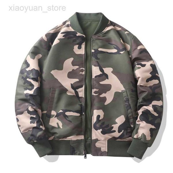 men's jackets 2 sides wearable bomber jacket men camouflage spring ma1 flight coat male baseball jackets mens cargo 2023 hkd230710, Black;brown
men's jackets 2 sides wearable bomber jacket men camouflage spring ma1 flight coat male baseball jackets mens cargo 2023 hkd230710, Black;brown