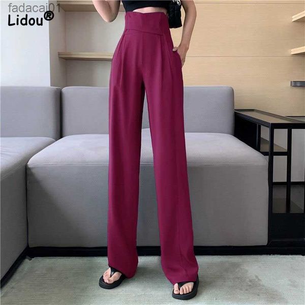 simplicity stylish female solid color wide leg high waist trousers summer thin commute casual loose suit pants women's clothing l230621, Black;white
simplicity stylish female solid color wide leg high waist trousers summer thin commute casual loose suit pants women's clothing l230621, Black;white