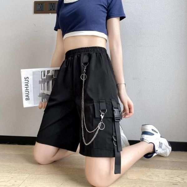 women's short summer fashion korea style solid color wide leg casual loose harajuku shorts 230707, White;black
women's short summer fashion korea style solid color wide leg casual loose harajuku shorts 230707, White;black