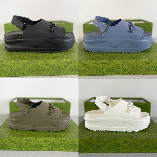 men designer flatform black sandals luxury thick bottom scuffs beach summer slides dark blue non slip rubber sole women slippers with box no
men designer flatform black sandals luxury thick bottom scuffs beach summer slides dark blue non slip rubber sole women slippers with box no