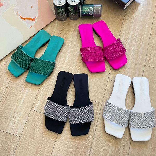 one and a half line slippers, senior designer, female outerwear, 2023 new trend letter charm, fashionable rhinestone flat bottomed slippers, Black
one and a half line slippers, senior designer, female outerwear, 2023 new trend letter charm, fashionable rhinestone flat bottomed slippers, Black