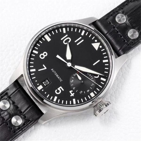 grade u1 aaa luxury designer watch new mens automatic mechanical big classic pilot watches 46mm le prince genuine leather wristwatches montr, Slivery;golden
grade u1 aaa luxury designer watch new mens automatic mechanical big classic pilot watches 46mm le prince genuine leather wristwatches montr, Slivery;golden