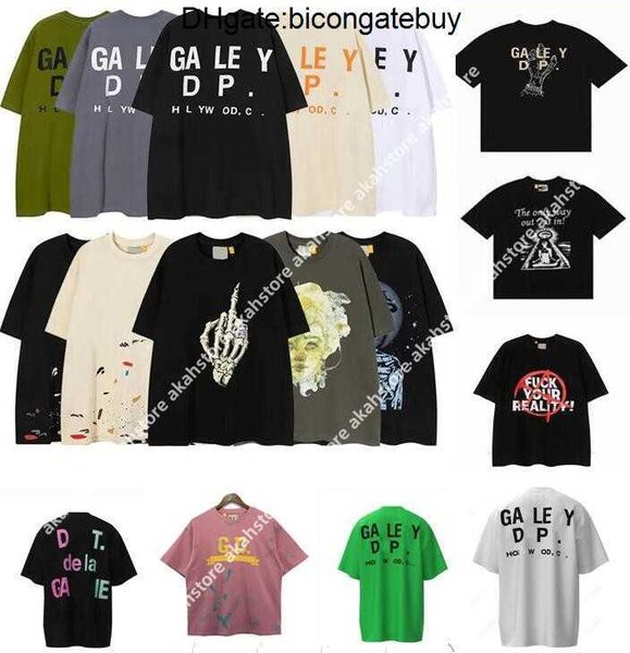 designer of galleries tees depts t shirts luxury fashion mens womens brand short sleeve hip hop streetwear clothing clothes uc4n, White;black