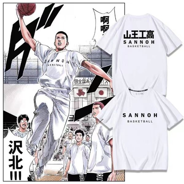 men's t-shirts eiji sawakita anime t-shirt slam dunk manga graphic printed oversize men cotton short sleeve tee women summer couple clo, White;black
men's t-shirts eiji sawakita anime t-shirt slam dunk manga graphic printed oversize men cotton short sleeve tee women summer couple clo, White;black