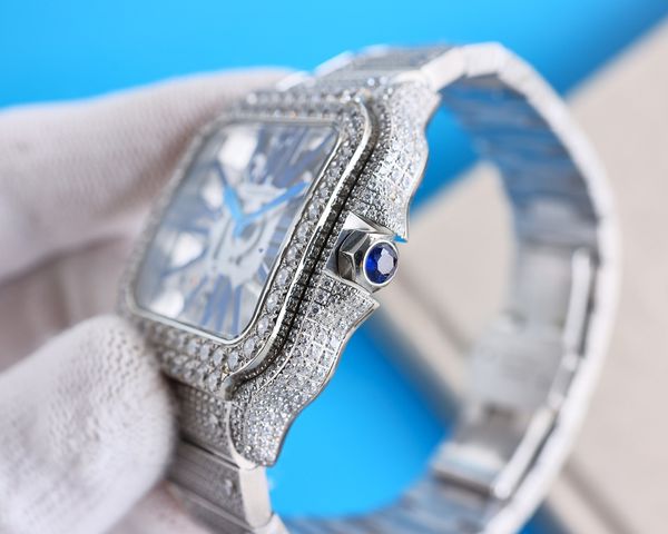 diamond iced out case wrist watches hollow designer 39.8mm*9.08mm san tos watch for man & women all diamond lovers waterproof new, Slivery;golden
diamond iced out case wrist watches hollow designer 39.8mm*9.08mm san tos watch for man & women all diamond lovers waterproof new, Slivery;golden