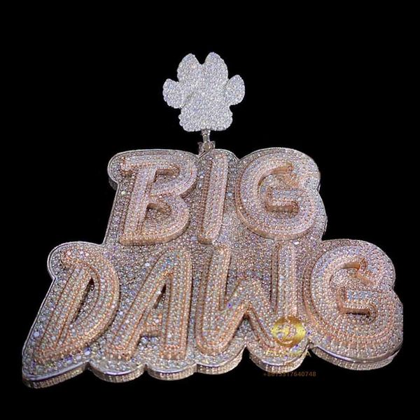 zuanfa jewelry hip hop customized bail moissanite letter name initial number iced out custom pendant, Silver
zuanfa jewelry hip hop customized bail moissanite letter name initial number iced out custom pendant, Silver