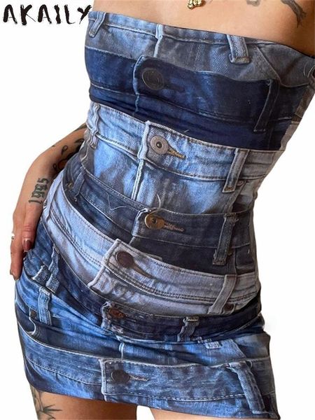 basic casual dresses akaily summer streetwear y2k short dresses for women bodycon backless strapless party denim print mini dress in dresses, Black;gray
basic casual dresses akaily summer streetwear y2k short dresses for women bodycon backless strapless party denim print mini dress in dresses, Black;gray