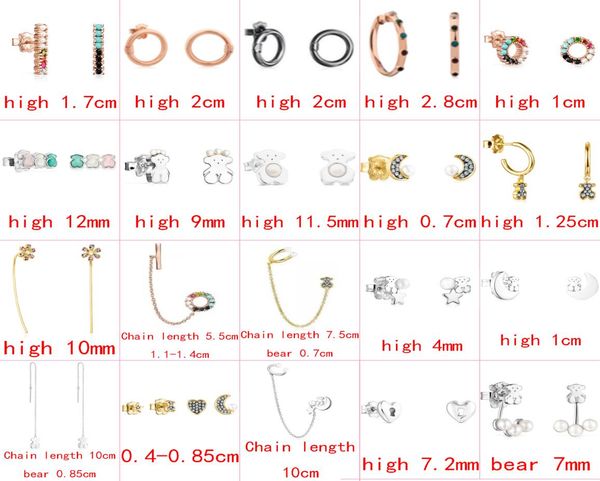 2021 new style 100 925 sterling silver bear fashion classic exquisite ladies earrings pierced jewelry manufacturer direct s7192696, Golden;silver
2021 new style 100 925 sterling silver bear fashion classic exquisite ladies earrings pierced jewelry manufacturer direct s7192696, Golden;silver