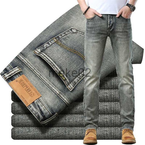 men's jeans 2023 sulee brand spring men's business thin stretch denim pants mens designer luxury clothes men trousers x0710, Blue
men's jeans 2023 sulee brand spring men's business thin stretch denim pants mens designer luxury clothes men trousers x0710, Blue