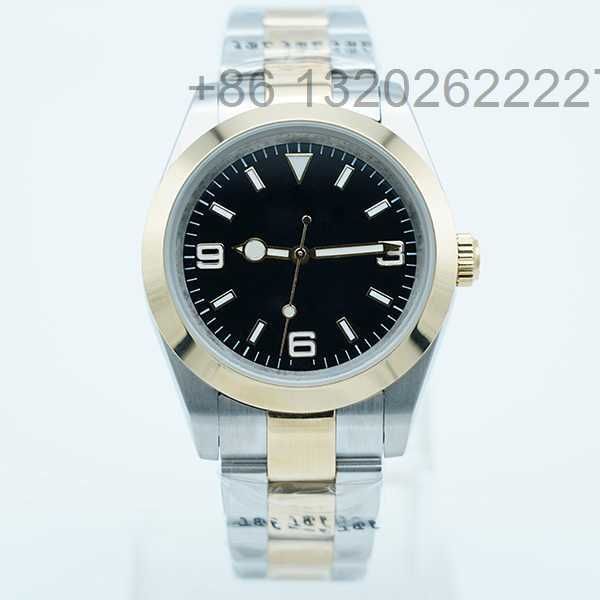 lume two tone men watch automatic 36mm smooth bezel black dial flod clasp sapphire glass mens wristwatches, Slivery;golden
lume two tone men watch automatic 36mm smooth bezel black dial flod clasp sapphire glass mens wristwatches, Slivery;golden