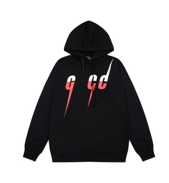 autumn and winter new fleece unfleece lightning letter printed hooded pure cotton hoodie loose male and female couples the same, White;black
autumn and winter new fleece unfleece lightning letter printed hooded pure cotton hoodie loose male and female couples the same, White;black