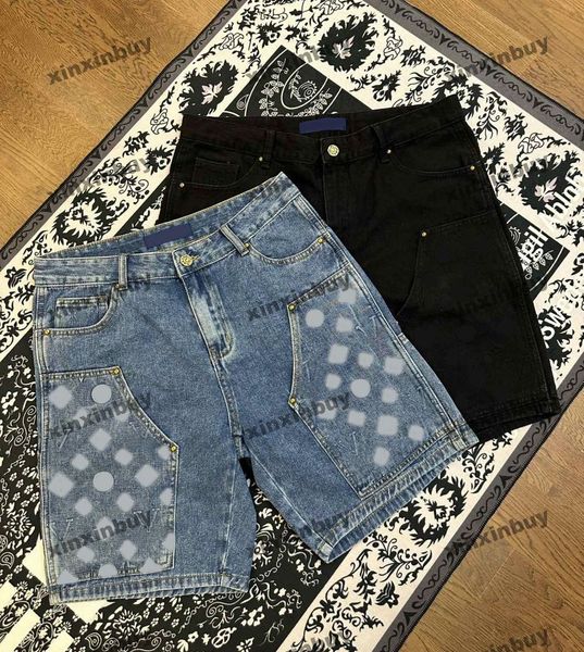 xinxinbuy men women designer shorts pant emboss letter jacquard denim spring summer brown white black blue s-2xl
xinxinbuy men women designer shorts pant emboss letter jacquard denim spring summer brown white black blue s-2xl