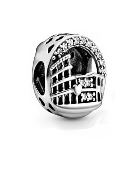 new real 925 sterling silver color rome colosseum openwork charms beads fit women gift european original bracelet diy fashion jewe2072912, Black
new real 925 sterling silver color rome colosseum openwork charms beads fit women gift european original bracelet diy fashion jewe2072912, Black