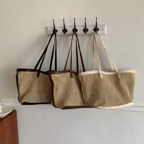 innovative seaside vacation fashion ins woven shoulder bag niche design minimalist large capacity hollowed out tote bag
innovative seaside vacation fashion ins woven shoulder bag niche design minimalist large capacity hollowed out tote bag