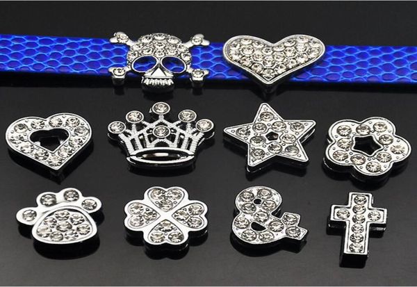 instock clearance 100pcslot diy slide mixed design with rhinestone charms for 10mm diy leather wristband bracelet1272993, Bronze;silver
instock clearance 100pcslot diy slide mixed design with rhinestone charms for 10mm diy leather wristband bracelet1272993, Bronze;silver