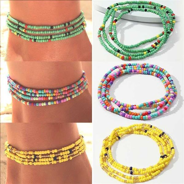 anklets bohemia beads ankle bracelet body jewelry summer handmade beach for women waistchain foot chain girls accessories gifts 230607, Red;blue
anklets bohemia beads ankle bracelet body jewelry summer handmade beach for women waistchain foot chain girls accessories gifts 230607, Red;blue