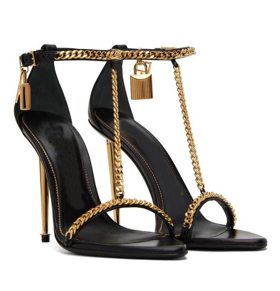 summer 2023 ford gold chain link sandals shoes padlock pointy naked women bridal wedding curb-chain lady high-heeled party wedding gladiator, Black
summer 2023 ford gold chain link sandals shoes padlock pointy naked women bridal wedding curb-chain lady high-heeled party wedding gladiator, Black
