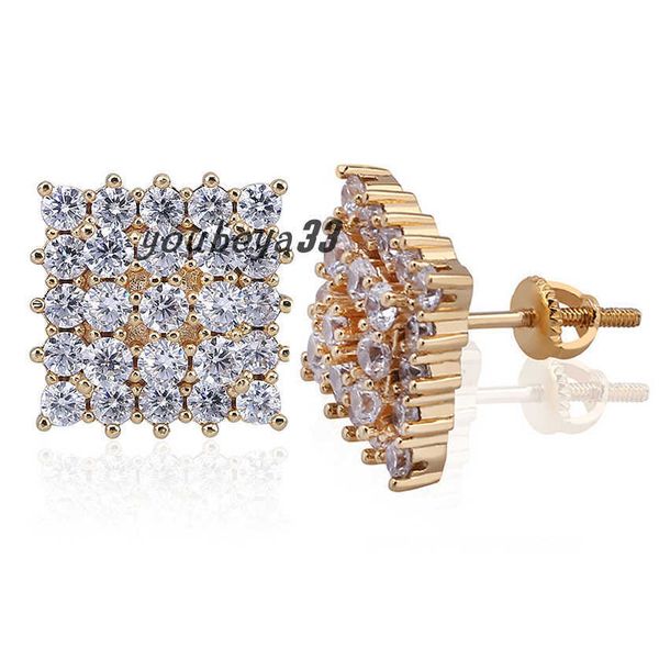 8-14mm 18k gold hiphop cubic zirconia square round stud iced out earrings for men women bling diamond earrings studs rapper jewelry for sale, Golden;silver
8-14mm 18k gold hiphop cubic zirconia square round stud iced out earrings for men women bling diamond earrings studs rapper jewelry for sale, Golden;silver