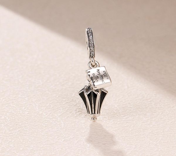 925 sterling silver mary poppins' umbrella charm bead with enamel fit european charm bracelet & necklace8657641, Black
925 sterling silver mary poppins' umbrella charm bead with enamel fit european charm bracelet & necklace8657641, Black