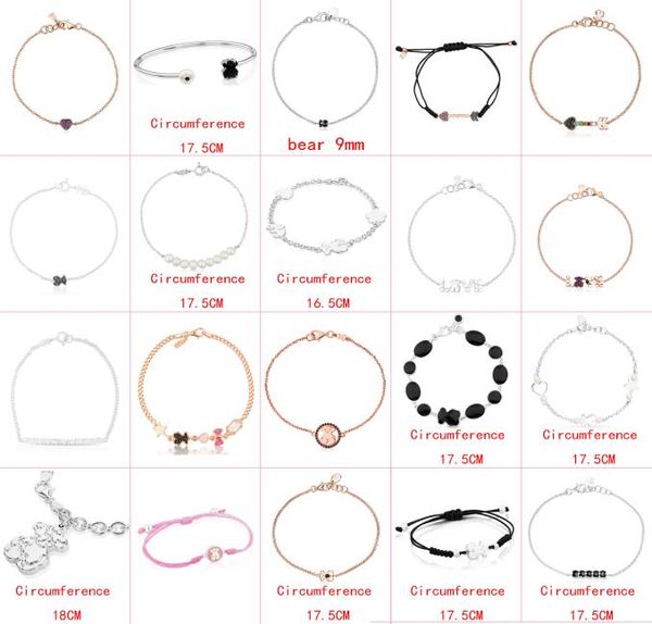 2021 100 925 sterling silver classic cute bear bracelet fashion ladies jewelry factory whole7058306, Golden;silver
2021 100 925 sterling silver classic cute bear bracelet fashion ladies jewelry factory whole7058306, Golden;silver