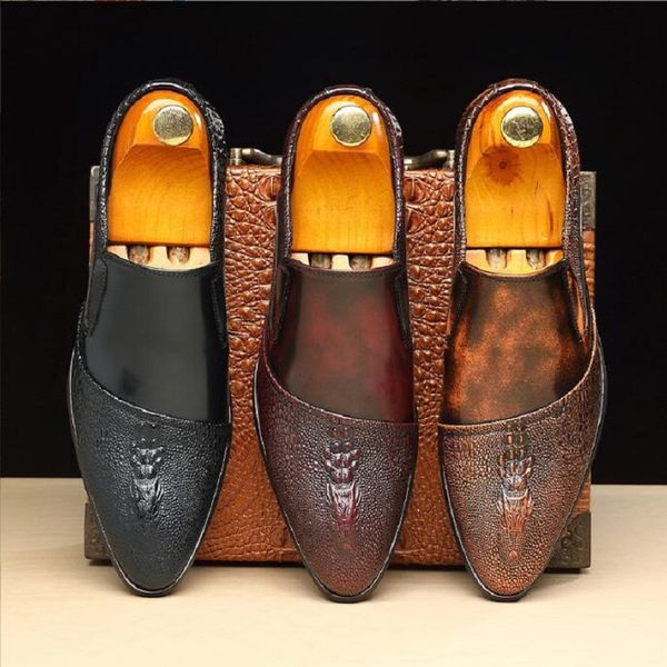 luxury mens dress shoes genuine slip-on loafer strap casual business wedding shoes for men big size 38-48 1aa11, Black
luxury mens dress shoes genuine slip-on loafer strap casual business wedding shoes for men big size 38-48 1aa11, Black