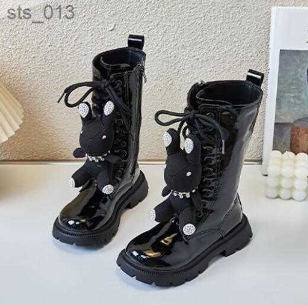 children girls long boots 26-36 winter sneakers leather fashion boots kids girl outdoor princess shoe casual teen snow boots l230518, Black;grey
children girls long boots 26-36 winter sneakers leather fashion boots kids girl outdoor princess shoe casual teen snow boots l230518, Black;grey