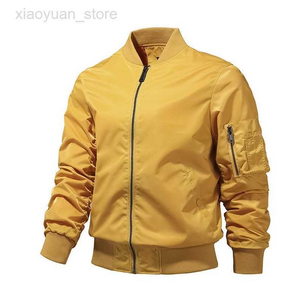 men's jackets 2023 autumn winter ma1 thick and thin solid yellow motorcycle ma-1 aviator pilot air men bomber jacket s-5xl hkd230710, Black;brown
men's jackets 2023 autumn winter ma1 thick and thin solid yellow motorcycle ma-1 aviator pilot air men bomber jacket s-5xl hkd230710, Black;brown