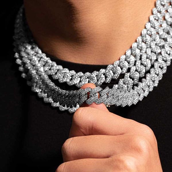 wholesale 13-15mm wide 925 silver 2 rows cuban chains iced out moissanite diamond cuban link chain men
wholesale 13-15mm wide 925 silver 2 rows cuban chains iced out moissanite diamond cuban link chain men