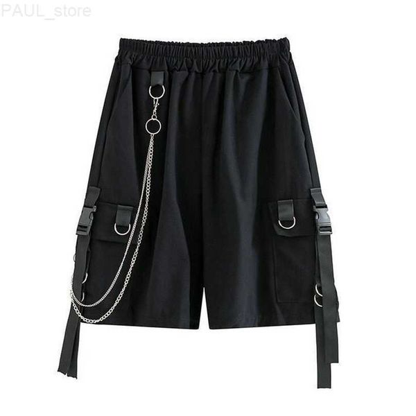 men's solid summer mens beach ribbons black hip hop streetwear casual male sportswear shorts homme clothing 220526 l230706, White;black
men's solid summer mens beach ribbons black hip hop streetwear casual male sportswear shorts homme clothing 220526 l230706, White;black