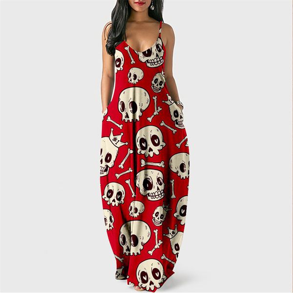 basic casual dresses summer women dresses long beach skirt skull 3d print leisure loose strap holiday insert robe dress y2k 230710, Black;gray
basic casual dresses summer women dresses long beach skirt skull 3d print leisure loose strap holiday insert robe dress y2k 230710, Black;gray