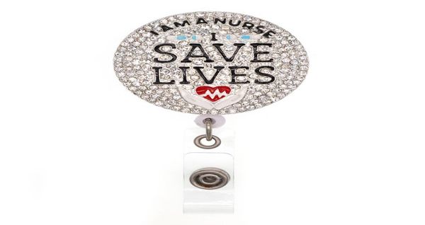 10pcslot crystal save lives i am a nurse enamel retractable badge holder8037127, Gray
10pcslot crystal save lives i am a nurse enamel retractable badge holder8037127, Gray