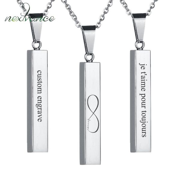 nextvance custom square strip pendant necklace engraved name bar necklace for women men personalized gift geometric jewelry6383131, Silver
nextvance custom square strip pendant necklace engraved name bar necklace for women men personalized gift geometric jewelry6383131, Silver