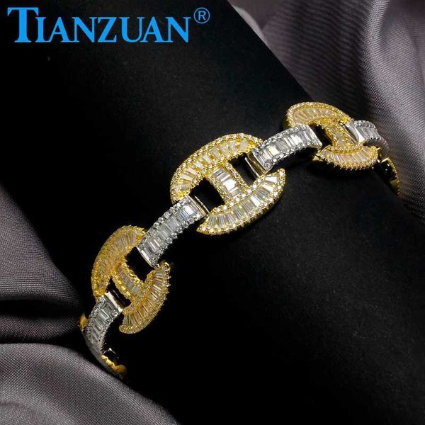15mm double color bracelet pig nose silver 925 baguette cuban link hip hop d moissanite link chain jewelry for women men gifts
15mm double color bracelet pig nose silver 925 baguette cuban link hip hop d moissanite link chain jewelry for women men gifts