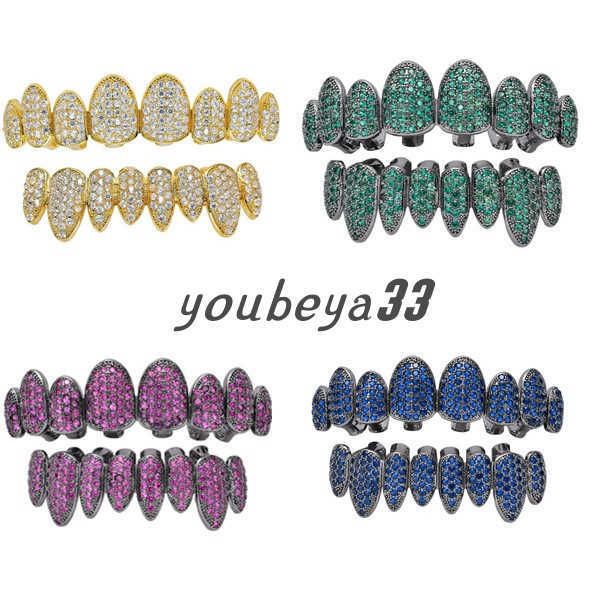 new full colour zircon teeth grillz bottom 18k gold silvery color grills dental mouth hip hop fashion jewelry rapper jewelry 8 styles, Black
new full colour zircon teeth grillz bottom 18k gold silvery color grills dental mouth hip hop fashion jewelry rapper jewelry 8 styles, Black