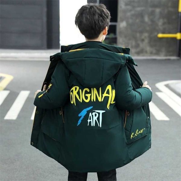 down coat -30 degree children clothes big boys teen clothing warm down cotton winter jackets hooded coat thicken outerwear kids parka 211203, Blue;gray
down coat -30 degree children clothes big boys teen clothing warm down cotton winter jackets hooded coat thicken outerwear kids parka 211203, Blue;gray