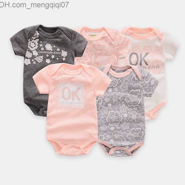 rompers ircomll 5-piece/batch baby boy and girl clothing newborn baby short sleeved cotton swimsuit baby girl set baby clothing z230711, Blue
rompers ircomll 5-piece/batch baby boy and girl clothing newborn baby short sleeved cotton swimsuit baby girl set baby clothing z230711, Blue
